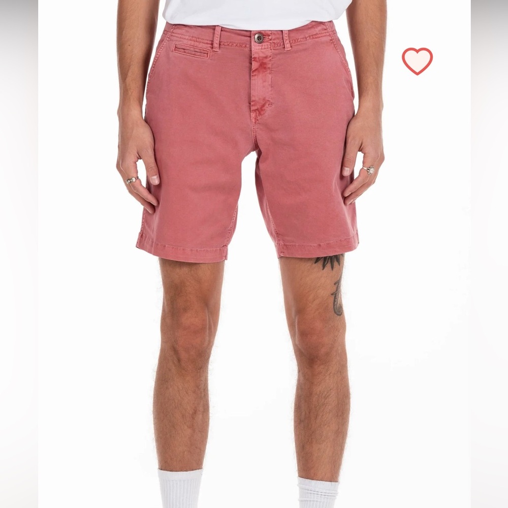 ORIGINAL PAPERBACKS PASTEL PINK WALDEN‎ CHINO SHORTS Size 32 *FLAW